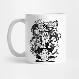 Wonderland Madness (Lines) Mug